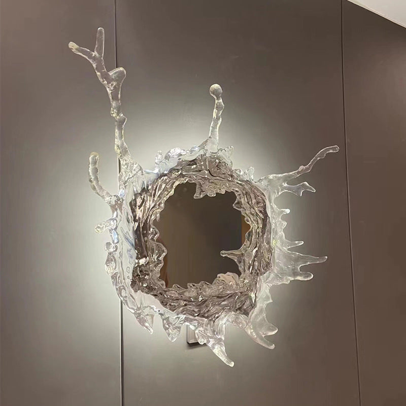 Creative Water Spray Vanity Mirror Wall Lamp PearlNestDecor.com