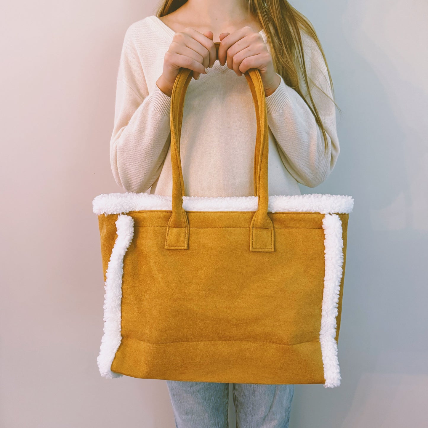 Teddy Cozy The Tote Shoulder Bag LadyShow.Store