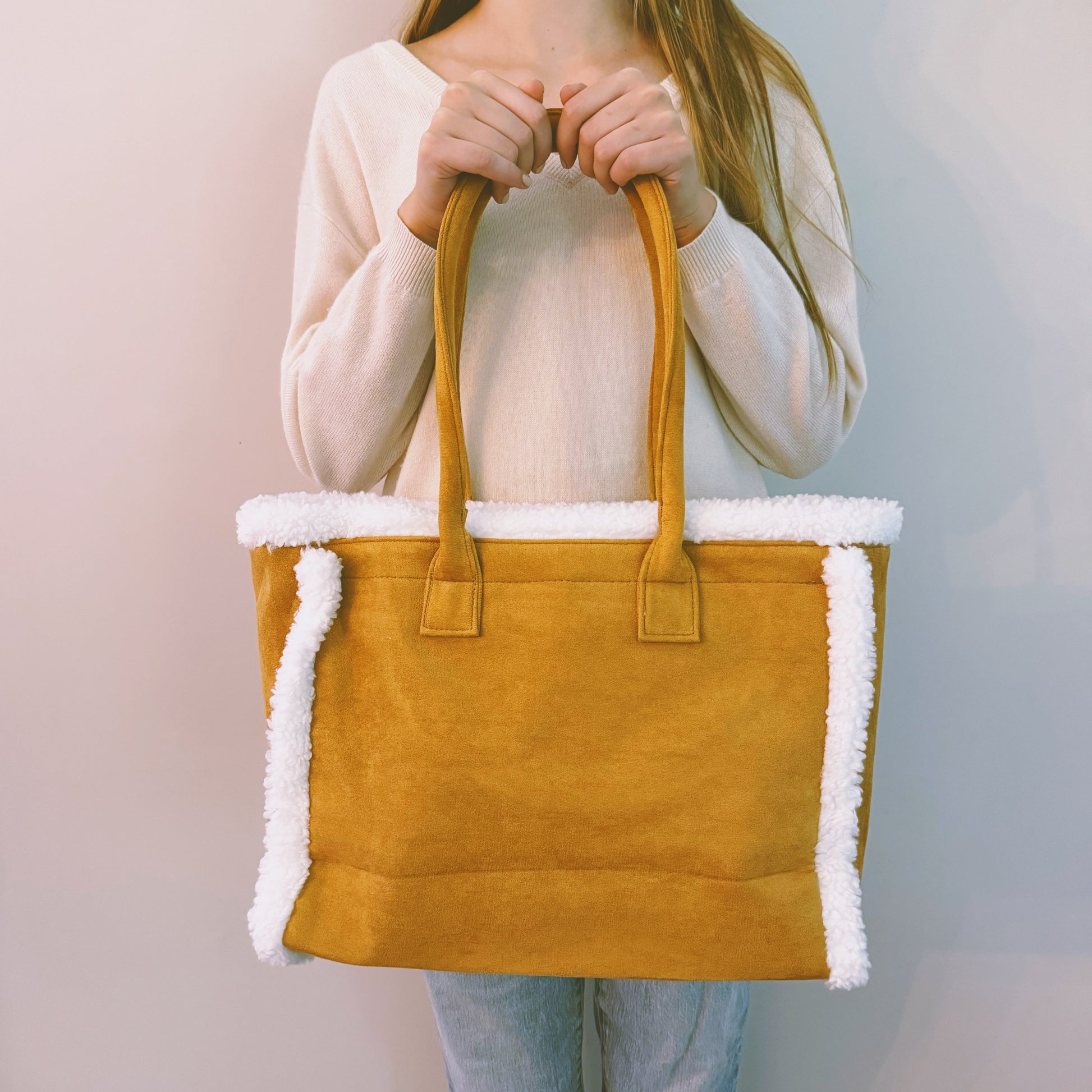 Teddy Cozy The Tote Shoulder Bag LadyShow.Store