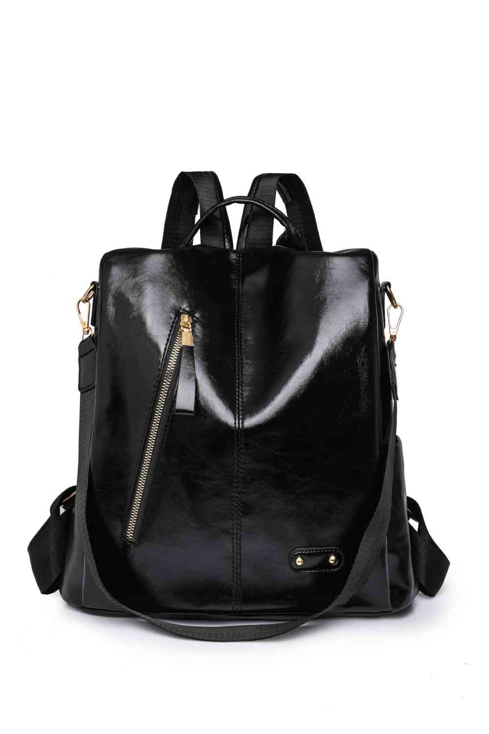 Marcy Zipper Pocket Backpack LadyShow.Store