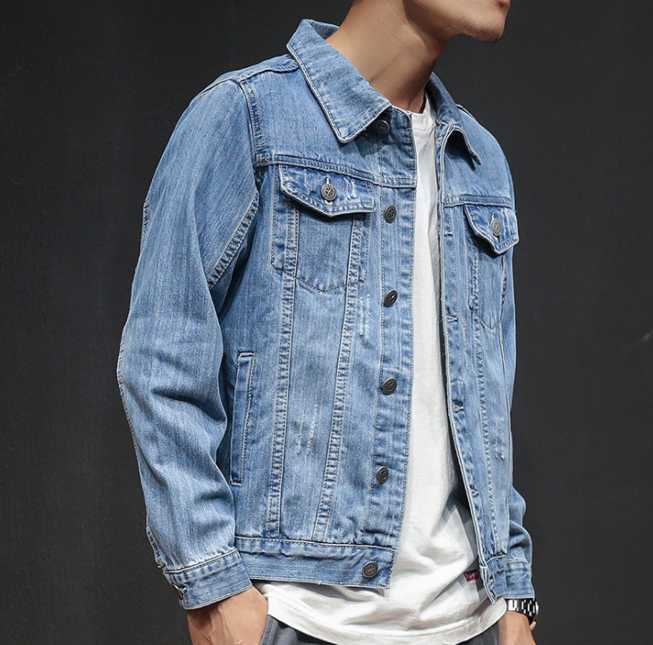 Men's Trendy Denim Jacket Pi-Mart