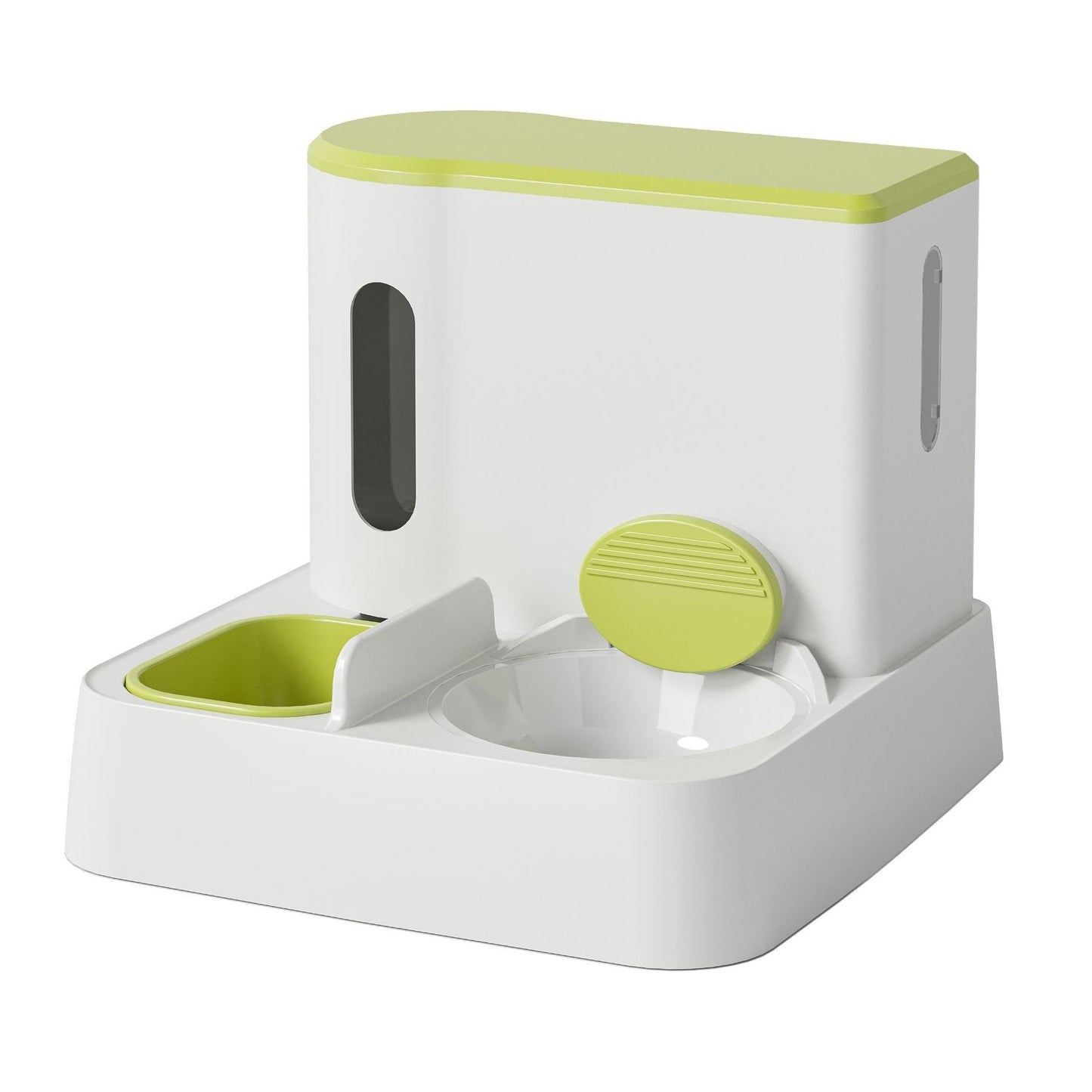 Cat Automatic Pet Feeder Water Dispenser Integrated Double Bowl Drinking Pet Pets Fashion