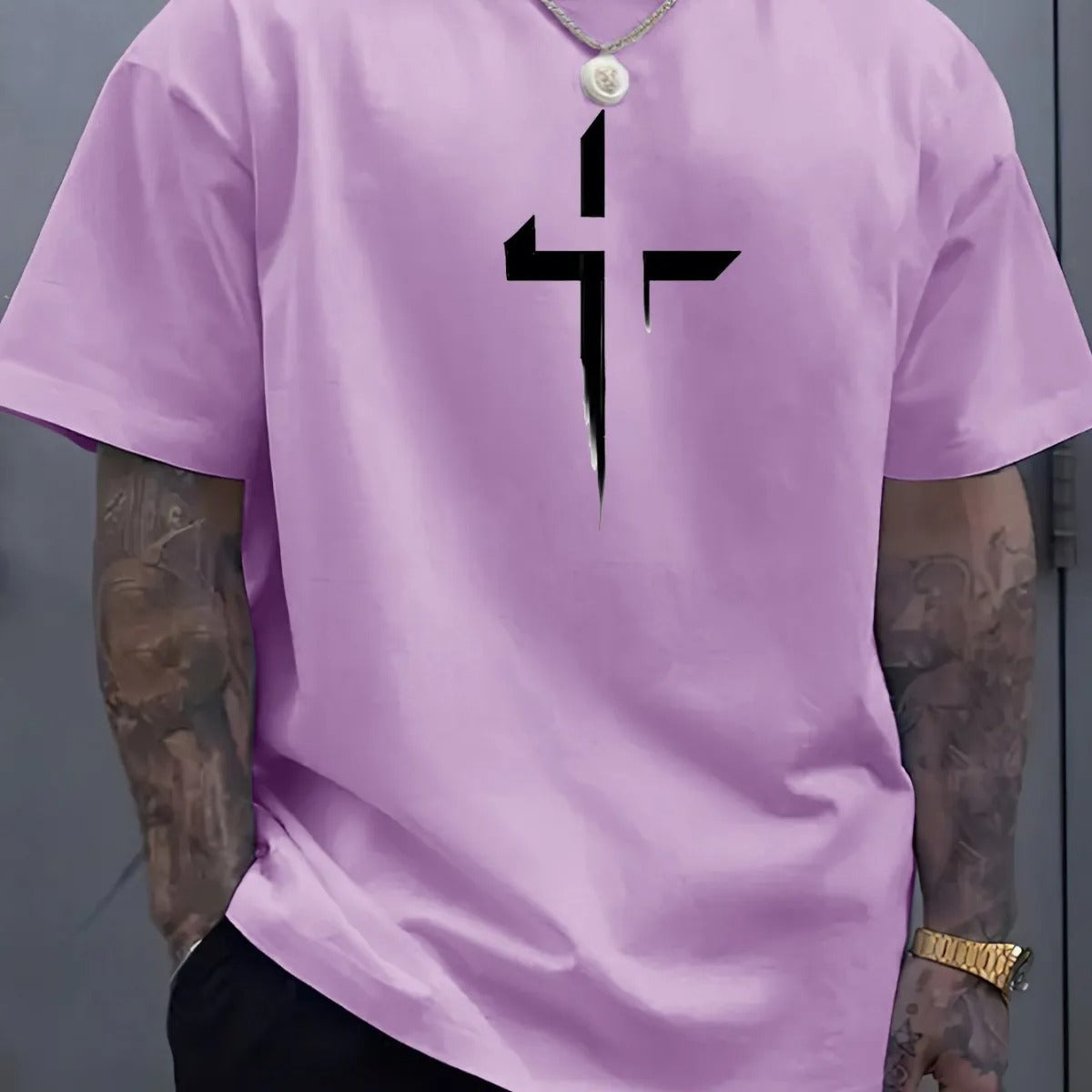 Men's Printed Casual T-shirt – Street Style Pi-Mart