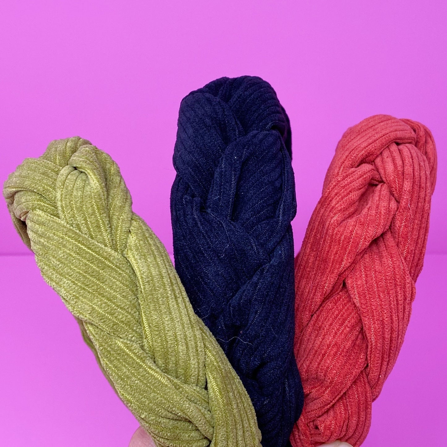 Braided Corduroy Headband LadyShow.Store