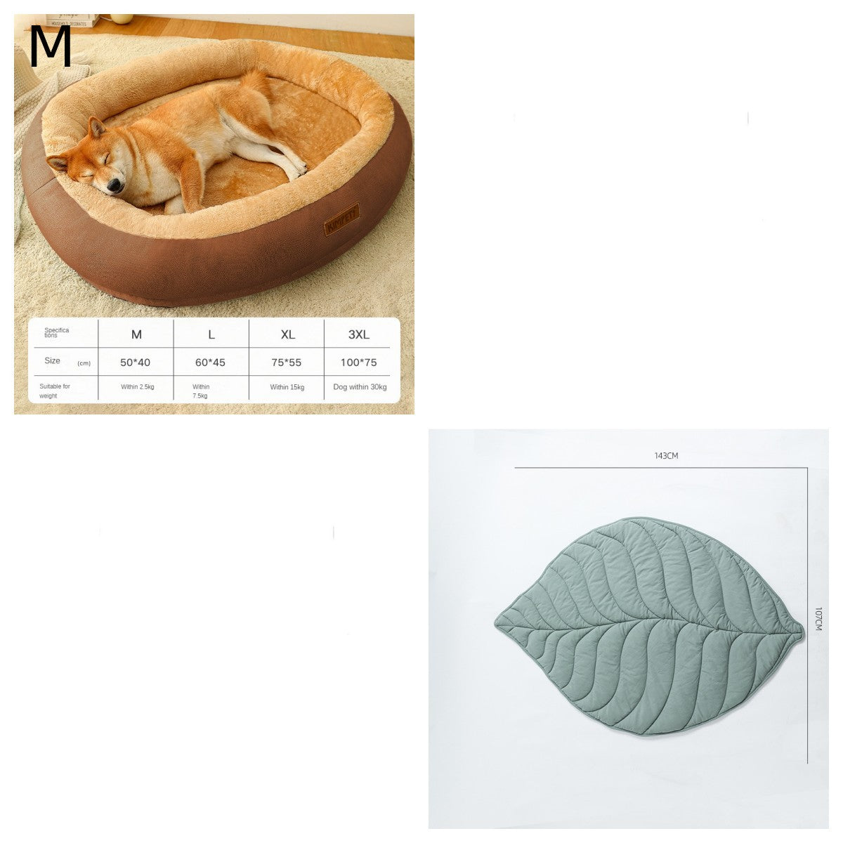 Removable And Washable Dog Bed Warm Cat Bed For Sleeping Pets Fashion