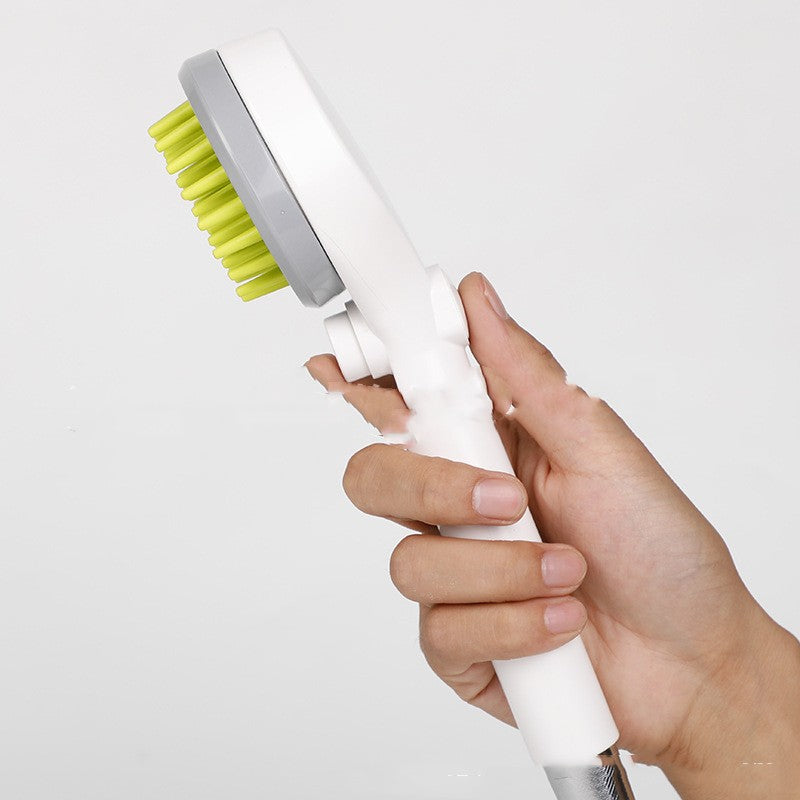 Pet Cleaning Tool Cat And Dog Massage Comb Bath Brush Shower Head Pets Fashion
