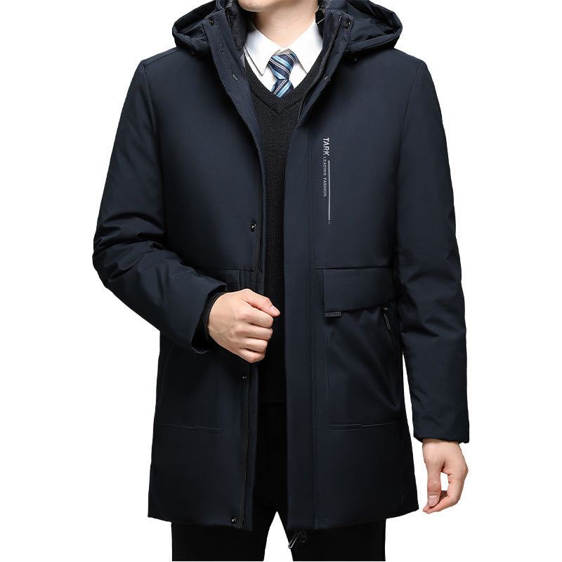 Men's Thickened Detachable Liner Thermal Cotton Padded Jacket LadyShow.Store