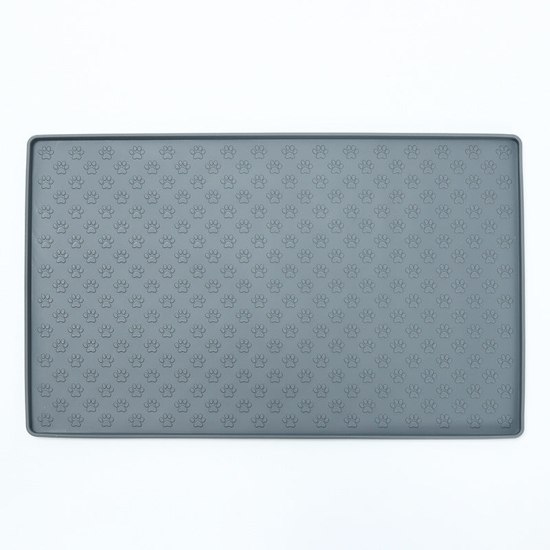 Spot Pet Mat, Waterproof And Easy To Clean Silicone Dog Mat, Cat Mat, Square Pet Placemat, Pet Supplies Pets Fashion