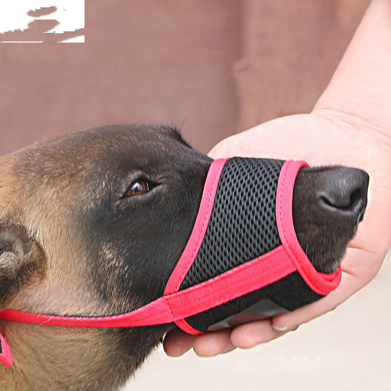 Mouth Cover To Prevent Eating Indiscriminately Large Labrador Dog Pets Fashion