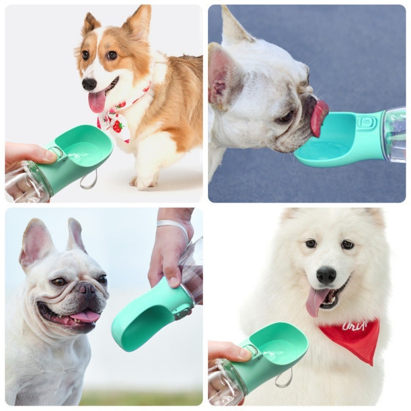 Pets Go Out Portable Water Cup Dog Waterer Feeding Water Bottle Pet Supplies Pets Fashion
