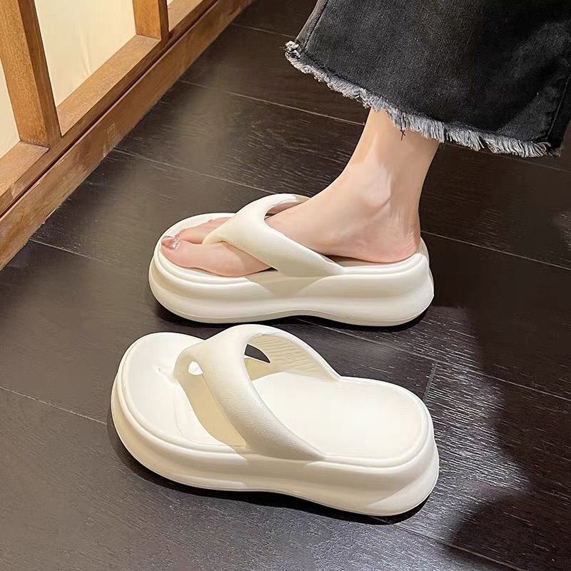 Non-slip Height-increasing Thick-soled Eva Flip-flops Women's Slippers
