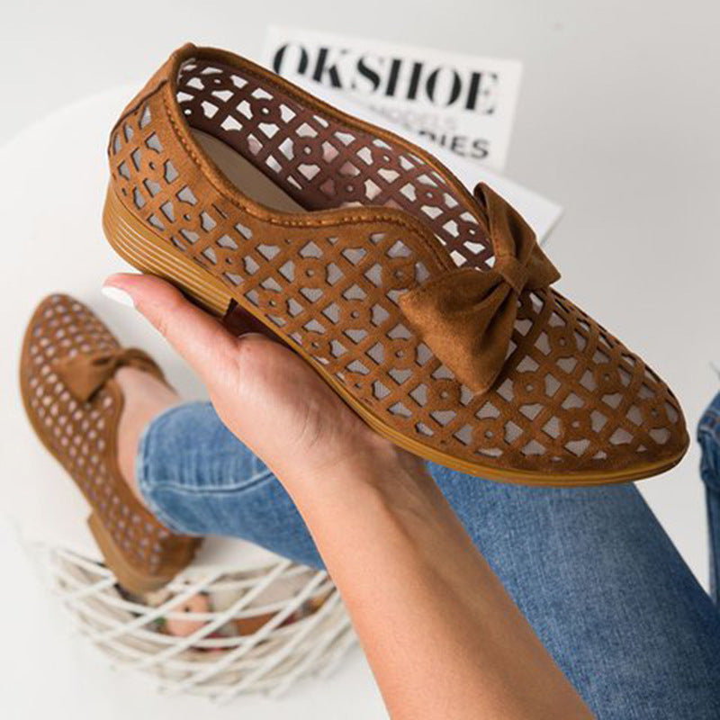 European And American Flat Vulnerable Breathable Ladies Sandals LadyShow.Store