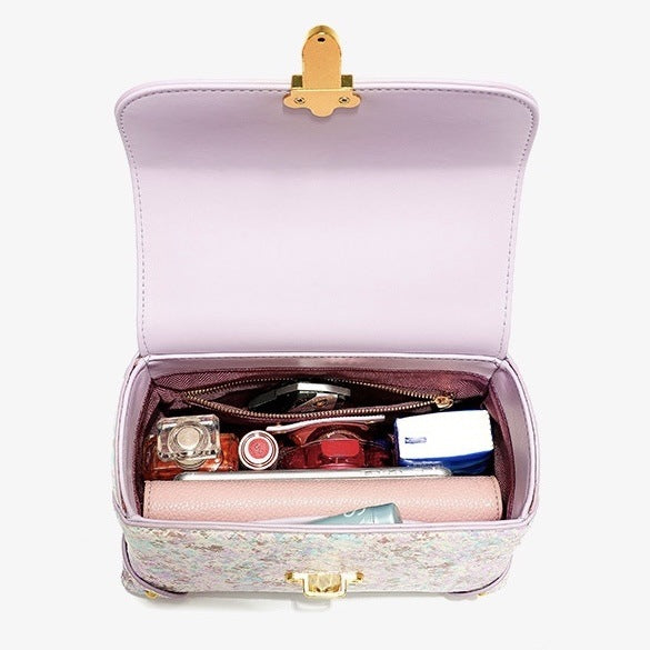 Women's Toe Layer Cowhide Fashion Snake Pattern Handbag LuxuryLifeWay Online Store