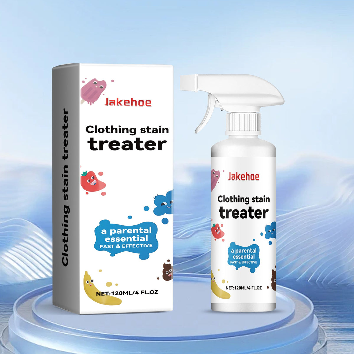 Clothes Cleaning Spray 120ml Box Tri Light Beauty