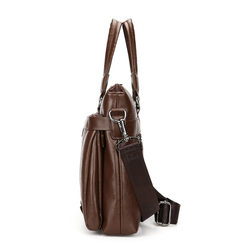 Laptop Bag Briefcase Men's Shoulder CJD