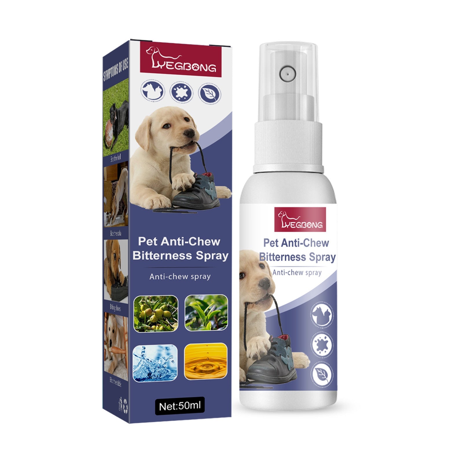 Pet Bitter Anti-bite Spray Dog Scratching Sofa Indoor Long-lasting Eviction Pets Fashion