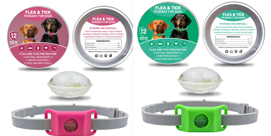 Pet Insect Repellent Button Collar Capsule Suit Pets Fashion