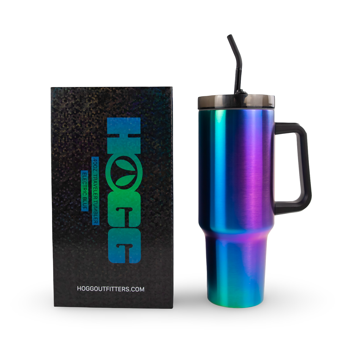 40oz TRAVELER TUMBLER - ELECTRIC BLUE LuxuryLifeWay Online Store