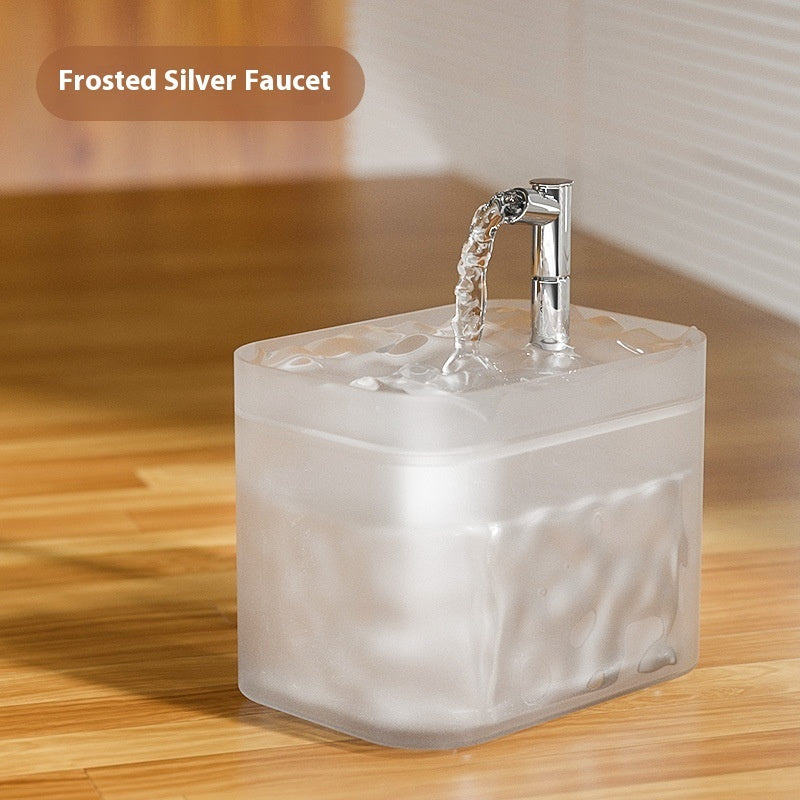 Cat Water Fountain Automatic Circulation Flow Water Fountain Kitten Drinking Water Apparatus Pets Fashion