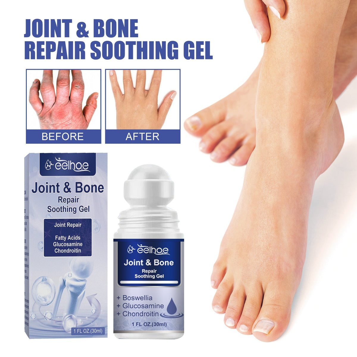 Joint Relief Gel 30ml Box Tri Light Beauty