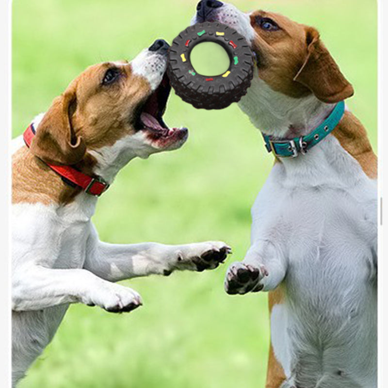 Small Tire Pet Vocalizations Glue Dog Toys Pets Fashion