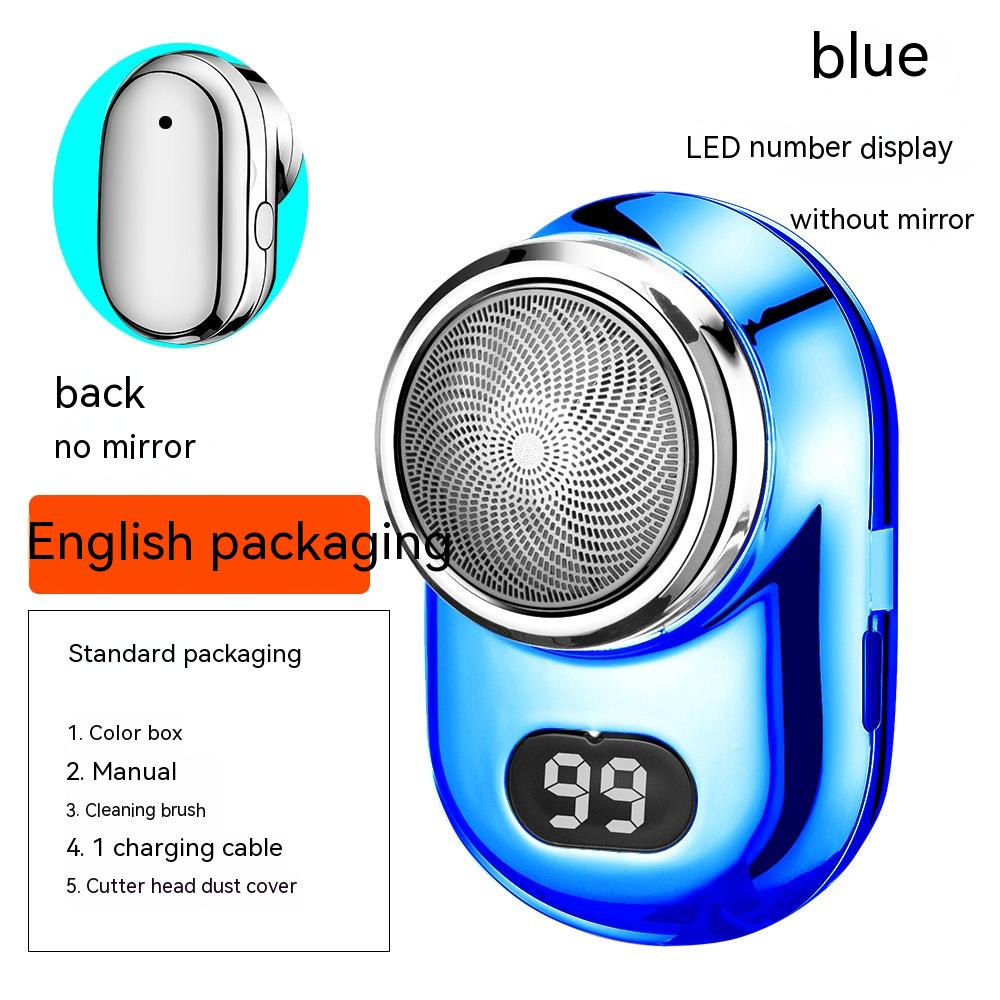 With Mirror Type-c Fast Charge Shaver Washing Portable CJD2