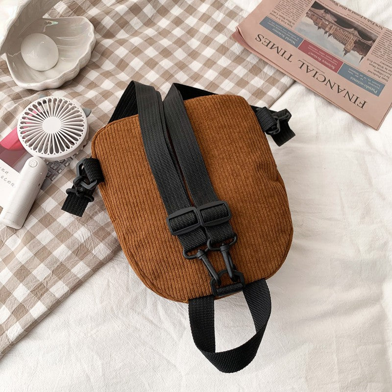 Women’s Corduroy Mini Backpack Pi-Mart