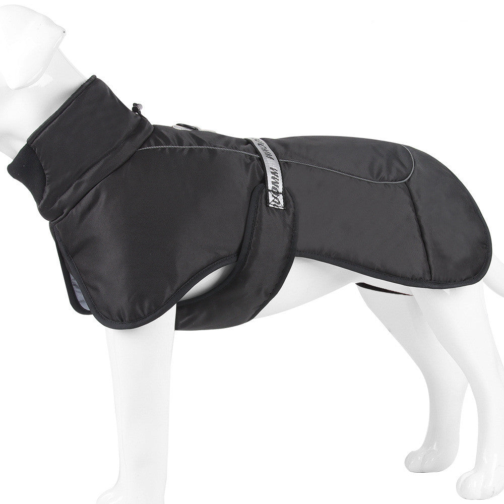 New Dog Clothes Cloak Style Thickened And Warm Pet Keeping Warming Clothes With Reflective Warmth Pet Supplies Pets Fashion