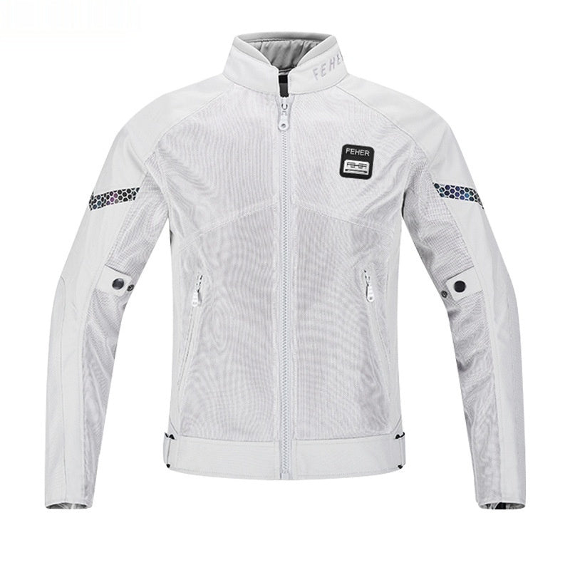 Motorcycle Cycling Clothing Mesh Breathable Jacket Men's Coat Best YouTube Store