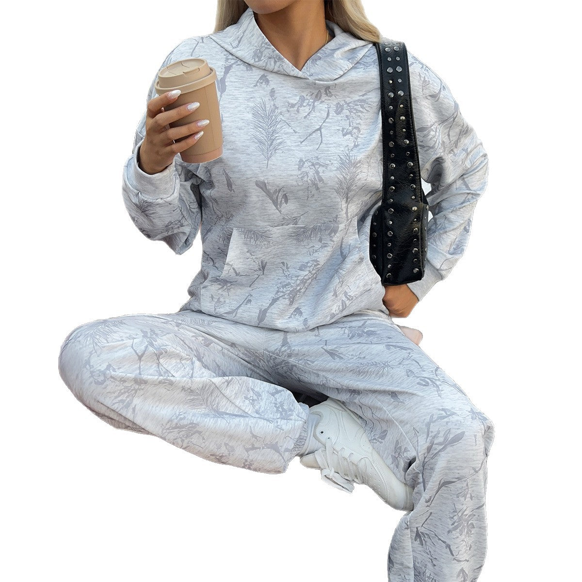 Hoodie And Pants Two-piece Set Women's Clothing Best YouTube Store