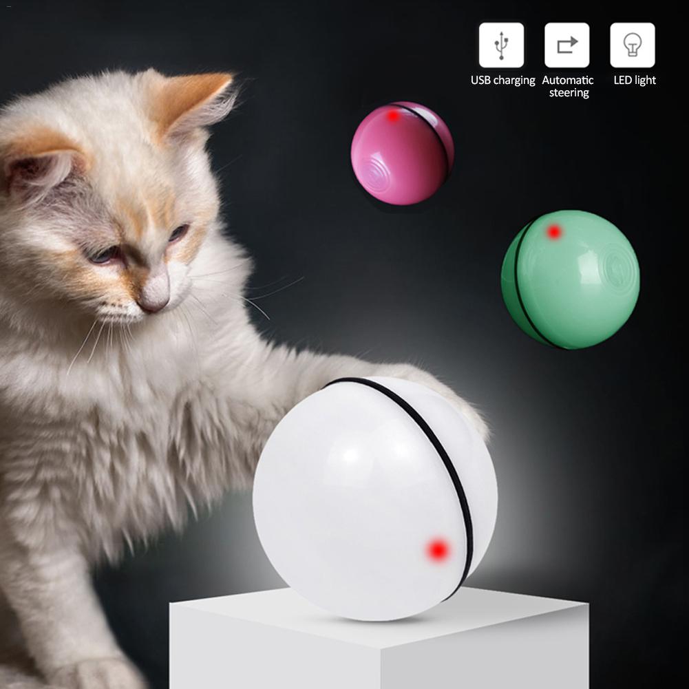 LED Laser Electronic Rolling Pet Funny Cat Toy Ball Pets Fashion