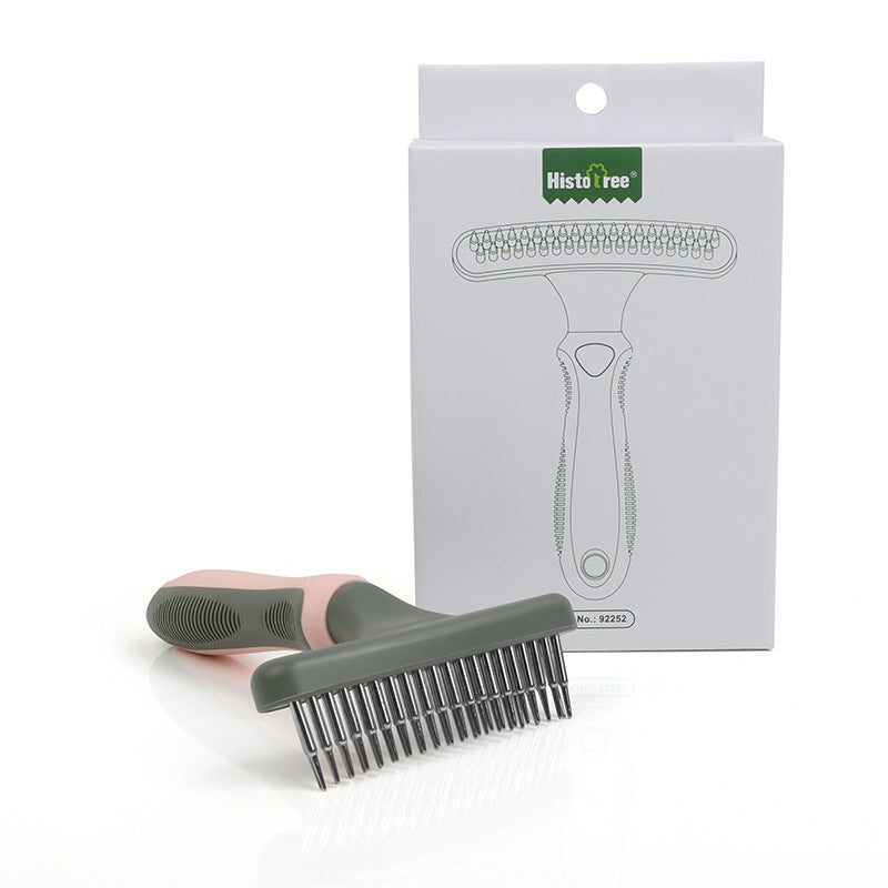 Pet Cleaning And Beauty Products Double Row Comb Pets Fashion