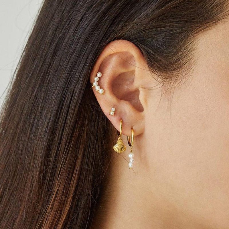 Women's S925 Silver Vintage Earrings LadyShow.Store