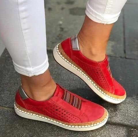 Large Size Casual Shoes European And American Canvas Shoes Women's Loafers LadyShow.Store