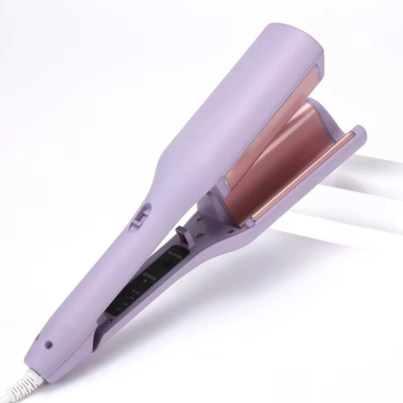 Hair Curling Iron 32mm Deep Wave Hair Curler 4 Temperature Adjustable Fast Heating Crimping Iron Styler Wand For All Hair Style LadyShow.Store