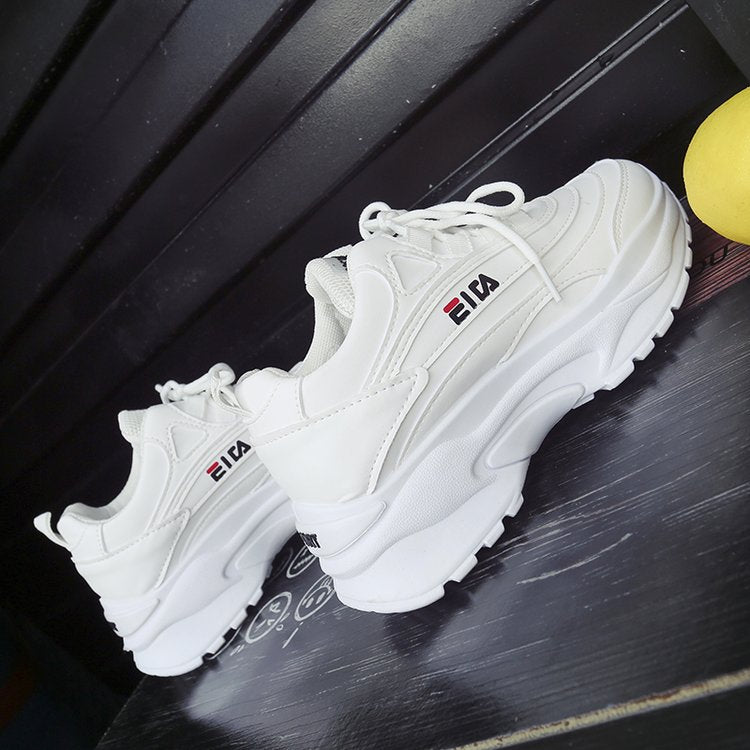 Women's Ulzzang Sneakers - Trendy Flame Dad Shoes LadyShow.Store