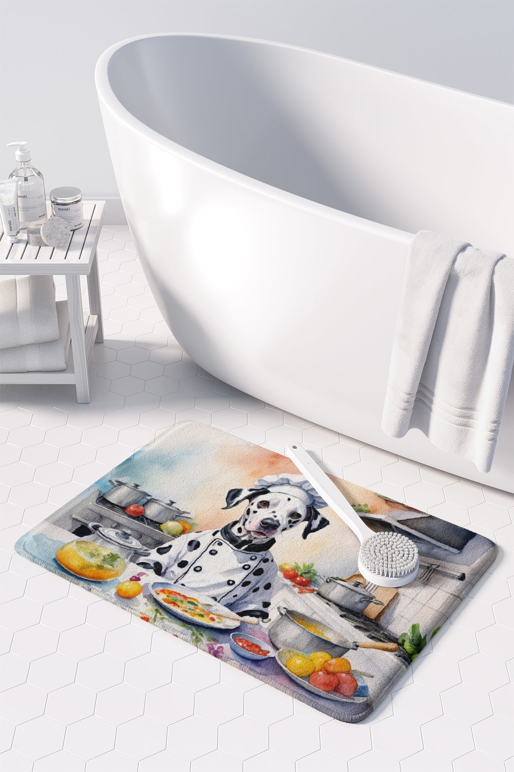 Dalmatian The Chef Memory Foam Kitchen Mat LuxuryLifeWay Online Store