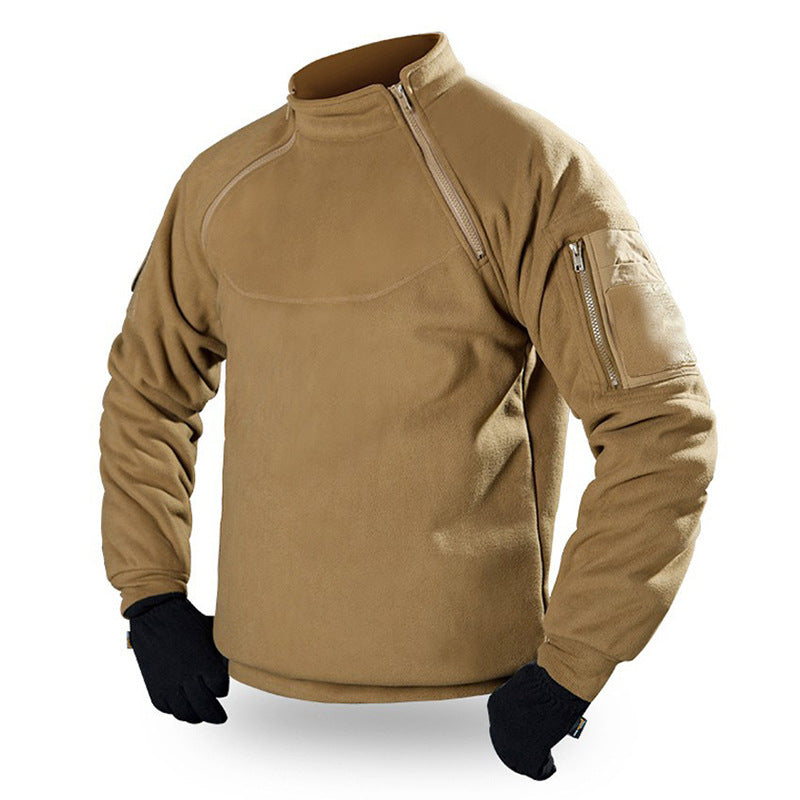 Men's Fleece Jacket with Lining for Fall and Winter Pi-Mart
