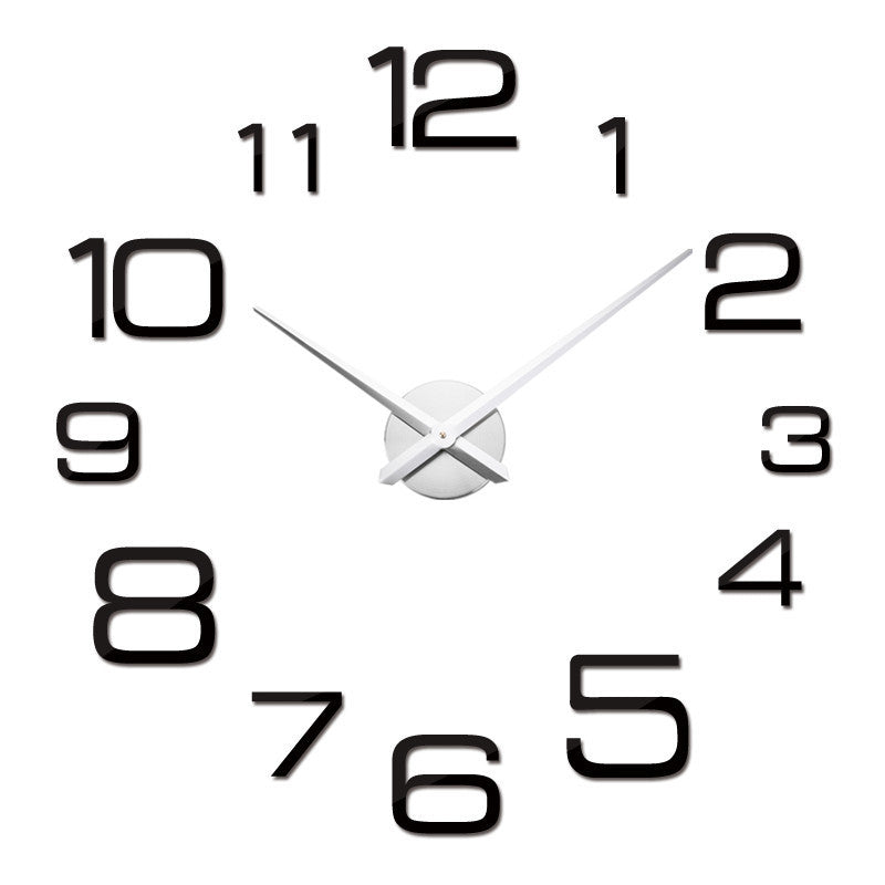 Creative Wall Sticker Decoration DIY Acrylic Clock PearlNestDecor.com