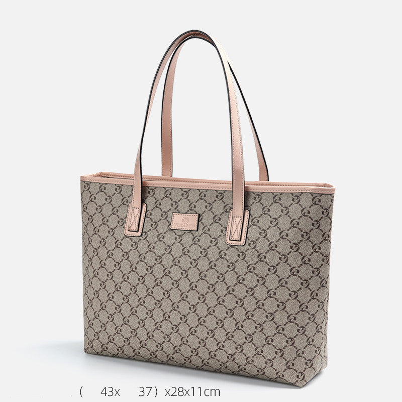 Women's Large Capacity Genuine Leather Tote Bag LadyShow.Store