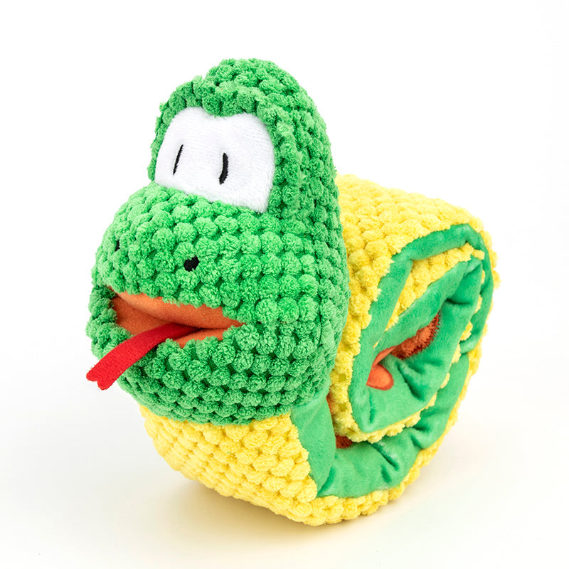 Snake Snuffle Toy Squeaky Dog Toys Boredom Stress Relief Game, Dog Puzzle Plush Toy IQ Training, Snuffle Toys For Dogs Foraging Instinct Training, Dog Chew Toy Treat Dispenser Pets Fashion