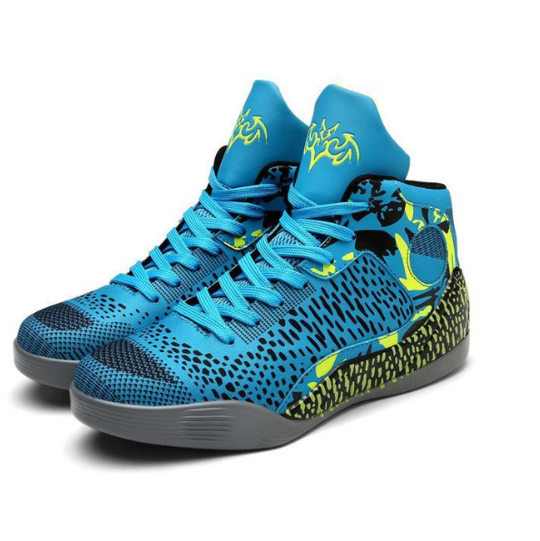 Couple High Top Basketball Shoes - Graffiti Style LadyShow.Store