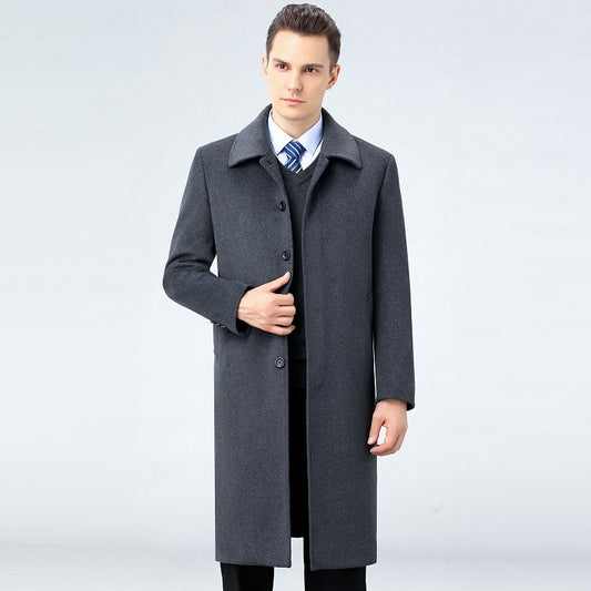 Middle Aged Business Casual Warm Coat CJD