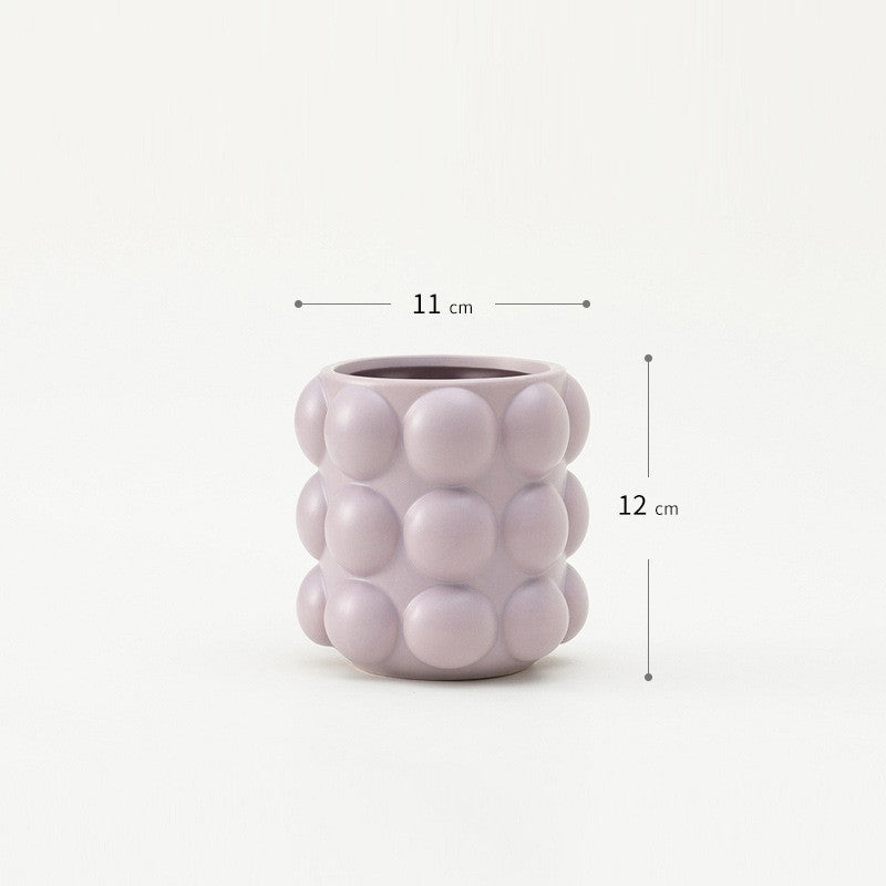 Makeup Brush Storage Cylinder Ins Style Dresser CJD2