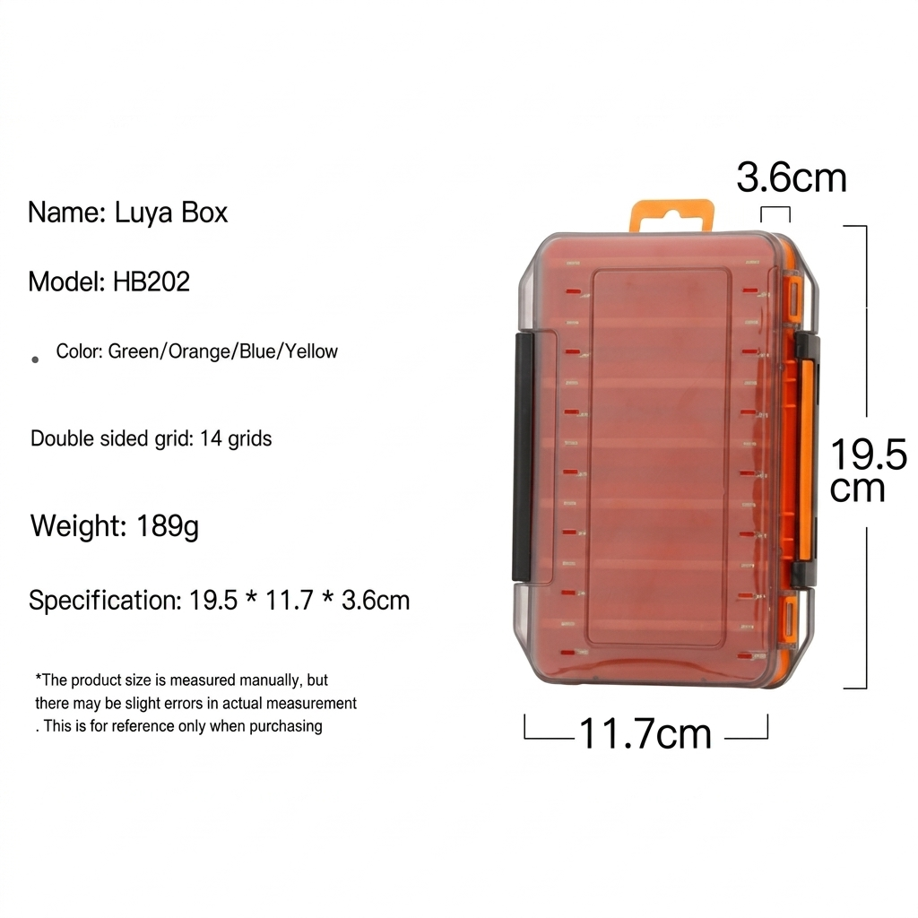 Durable Dual-Sided Fishing Tackle Box Best YouTube Store