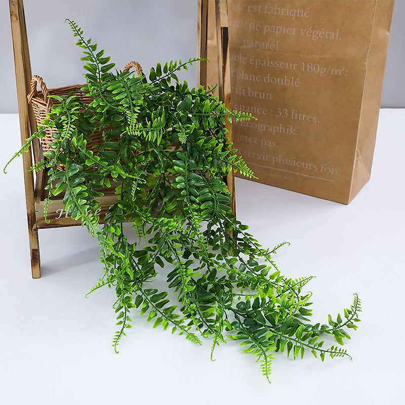 Artificial Hanging Fern Plant Decor Pi-Mart