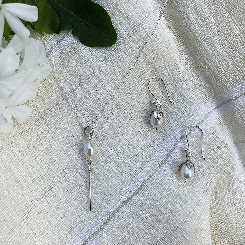 Freshwater Pearl Bar Necklace LuxuryLifeWay Online Store