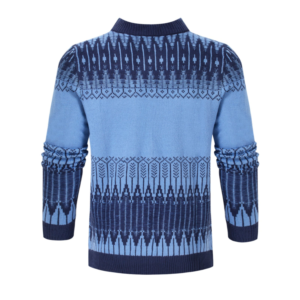 Men's Knitted Sweater Fashion Long-sleeved Pullover Tops Fall And Winter Clothing NorixaFashion.com