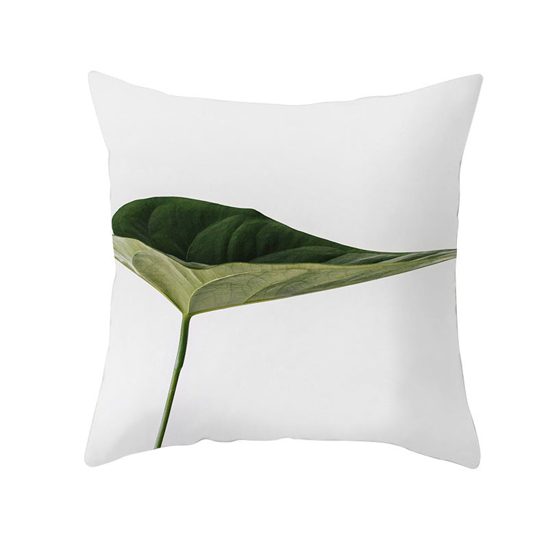 Tropical Plants Pillowcase Decor PearlNestDecor.com