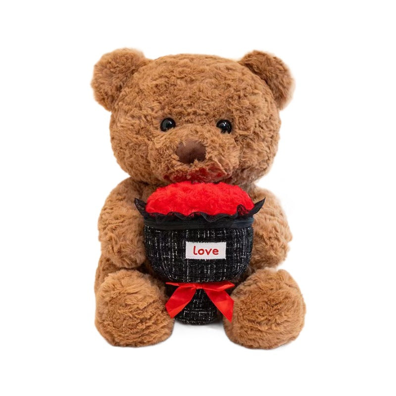 Creative Valentine's Day Gift New Gift Bear Doll LadyShow.Store